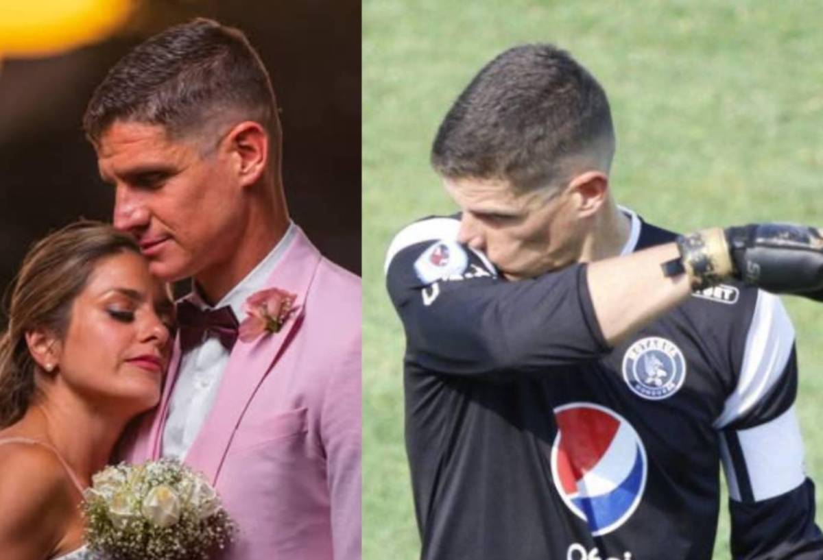 Motagua da de baja a Jonathan Rougier y así reacciona la esposa del portero