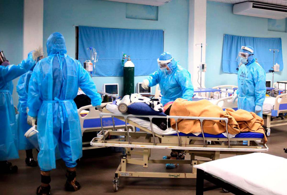 En siete días murieron 64 personas por covid-19 en hospitales sampedranos