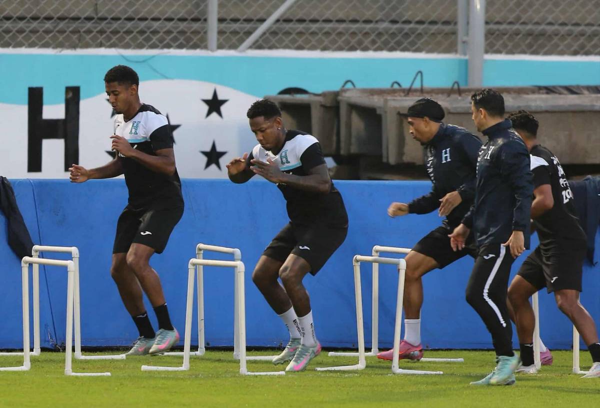 Honduras entrenó previo al juego vs Haití, 'alemanes' y mejoras al Nacional
