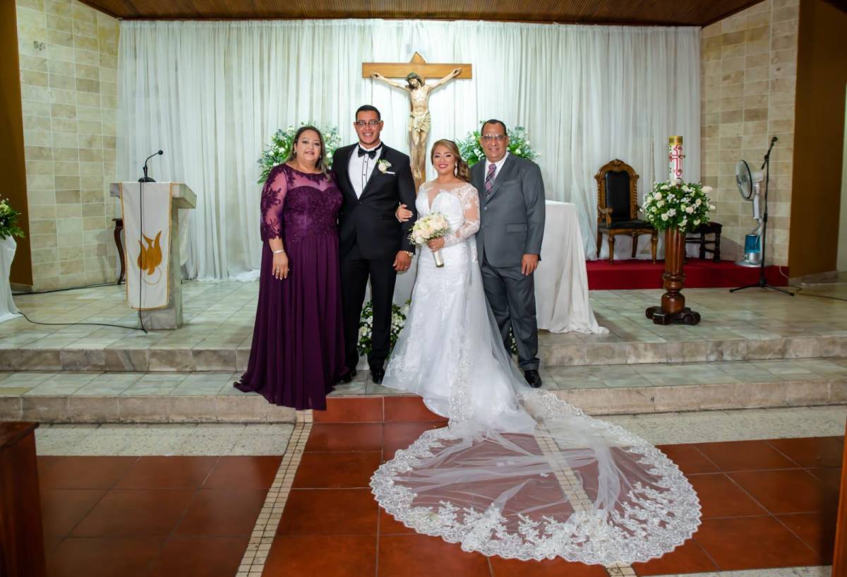 Boda de Edwin Bardales y Dariela Mendoza