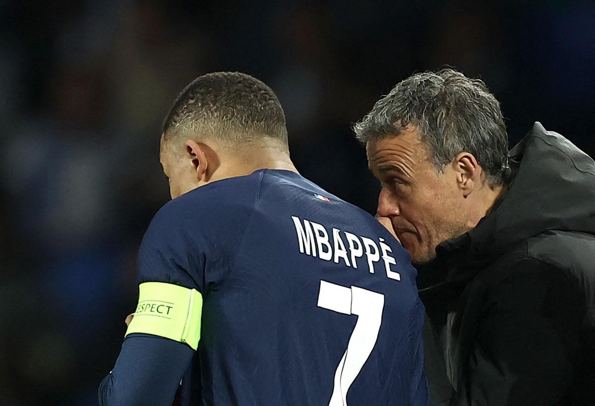 Luis Enrique tratará de convencer a Mbappé para que se quede en el PSG.