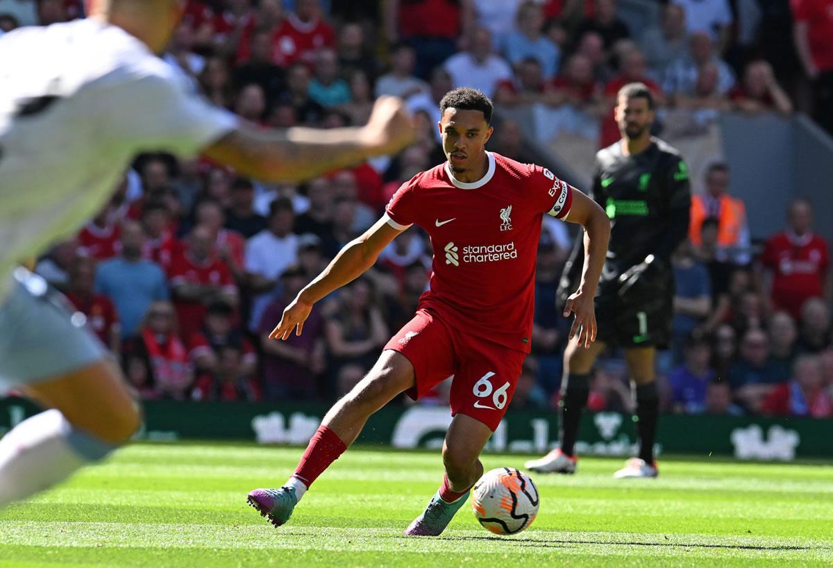Trent Alexander-Arnold ha sido una de las figuras del Liverpool.