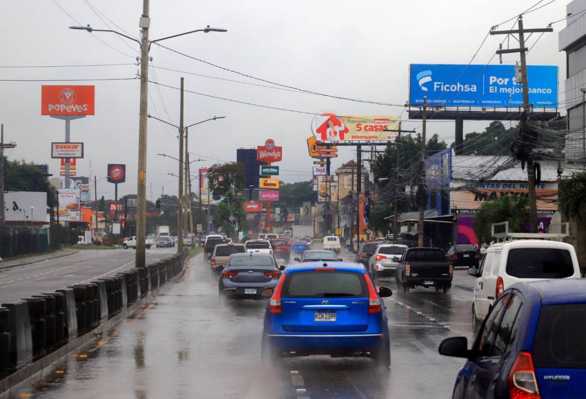 Tres días de lluvias por sistema de baja presión en Honduras