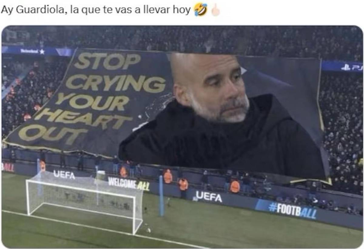 Los memes se burlan del City y Guardiola tras perder con Real Madrid