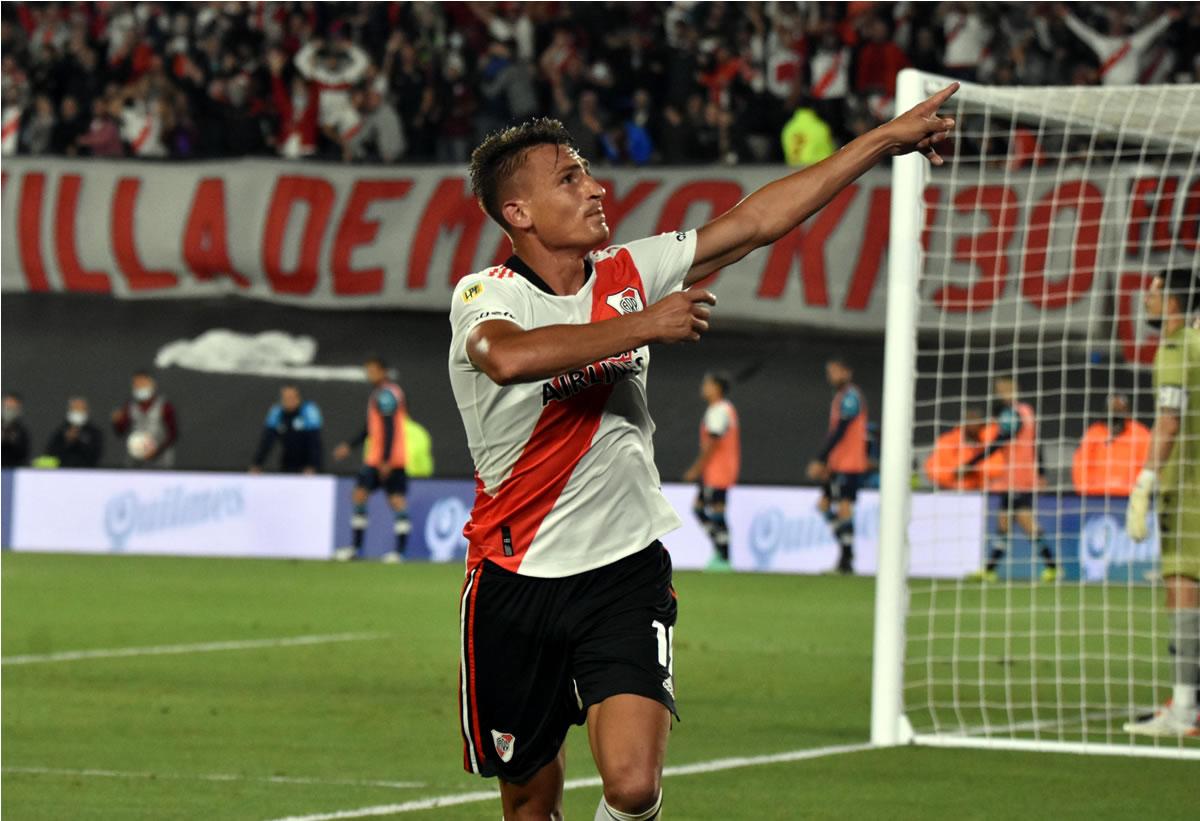 Braian Romero firmó un doblete para la victoria y el título del ‘Millonario’.