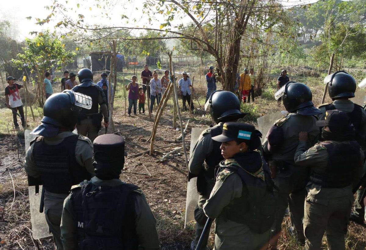 “El que ocupe un predio de manera ilegal será desalojado”