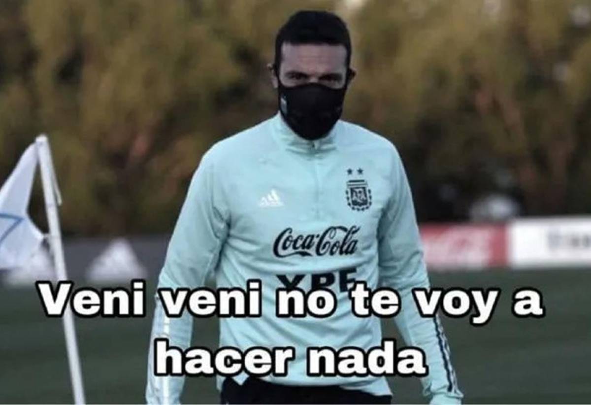 Memes de la goleada de Argentina a Brasil: burlas a Raphinha y Vinicius