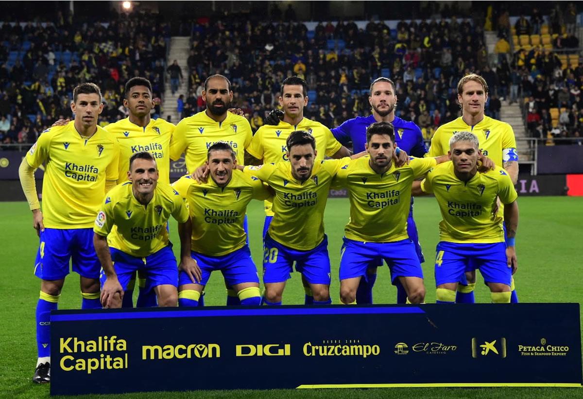 Antony ‘Choco‘ Lozano en el once inicial del Cádiz contra el Elche.