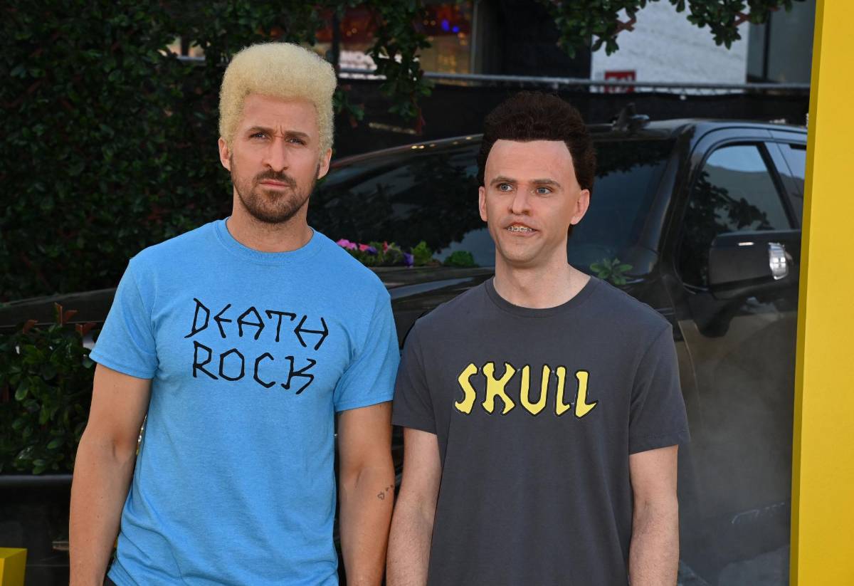 Ryan Gosling y Mikey Day sorprenden en la premier de ‘The Fall Guy’