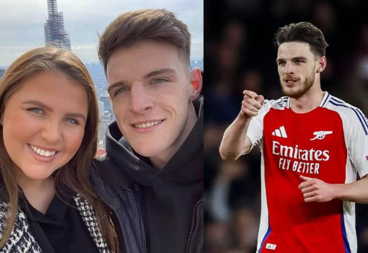 Declan Rice defiende a su esposa tras recibir ataques y ella toma decisión