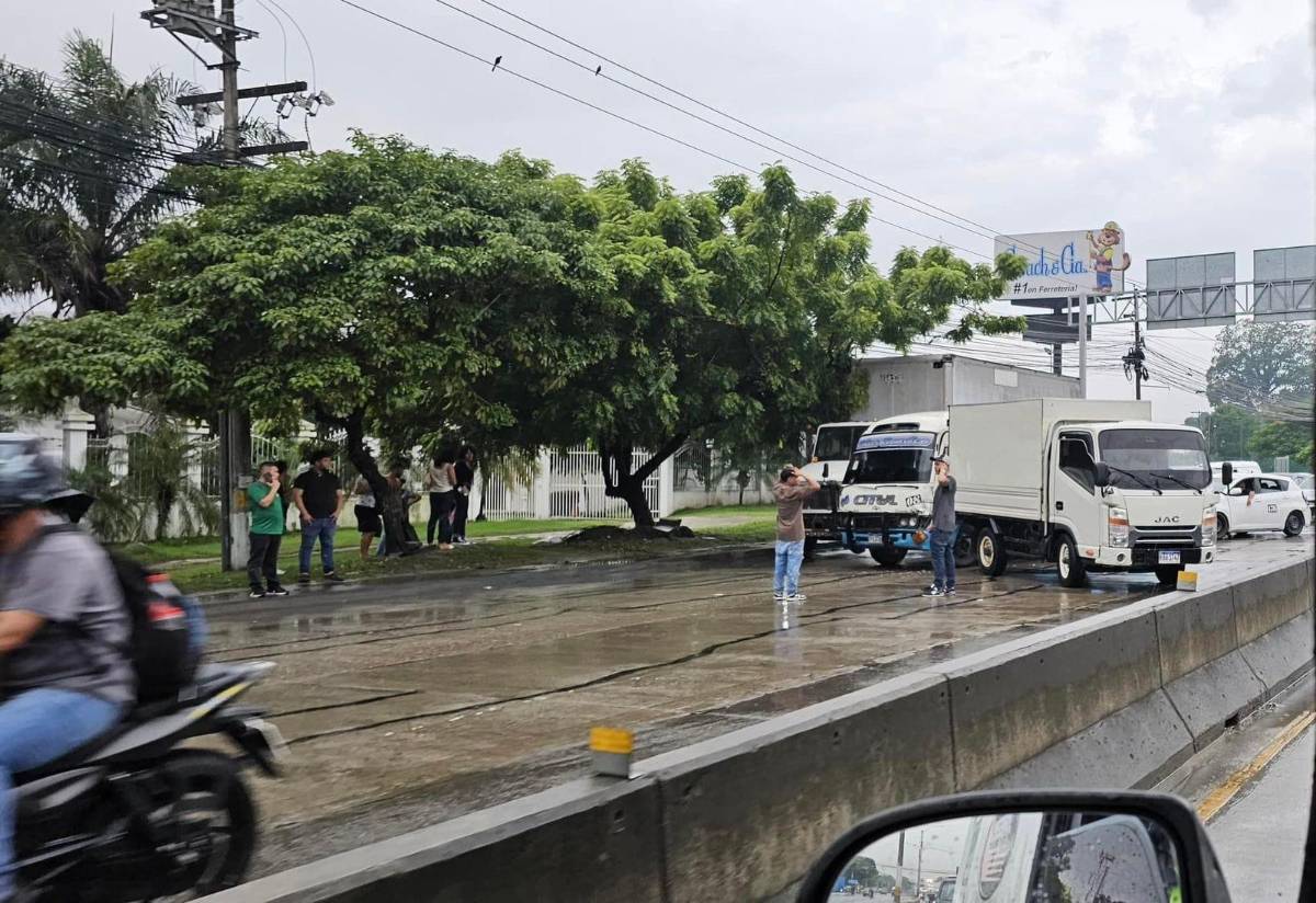 La razón del por qué el caos vehicular en San Pedro Sula este jueves