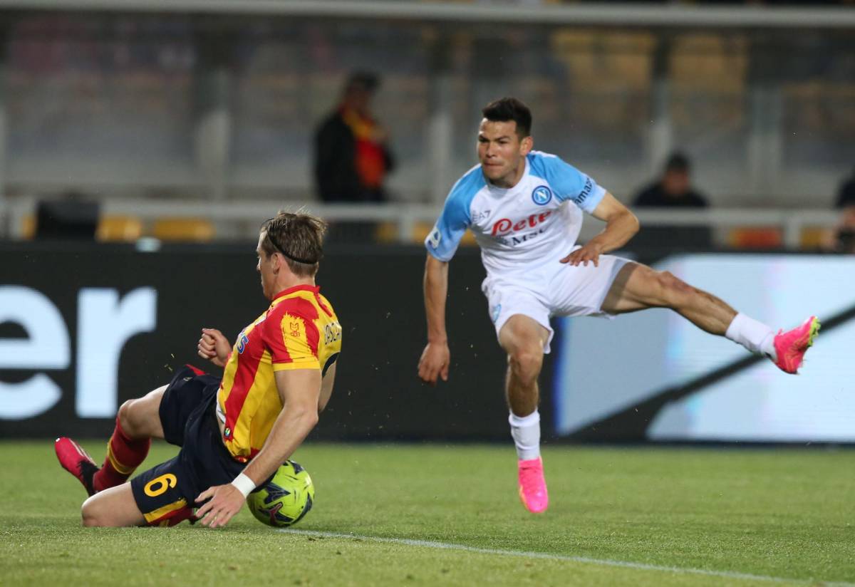 El mexicano Hirving Lozano fue titular pero no tuvo el mejor de los partidos.