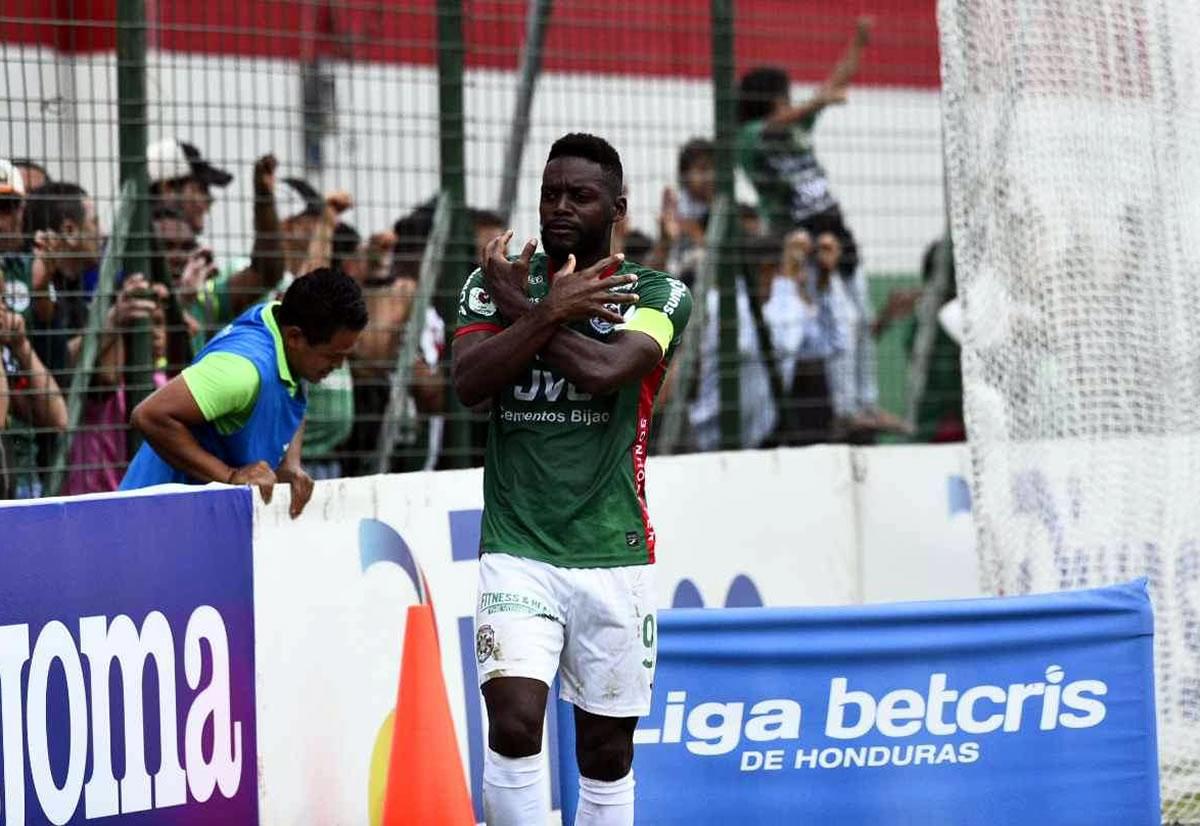 Así celebró Clayvin Zúniga su primer gol del Torneo Clausura 2024.