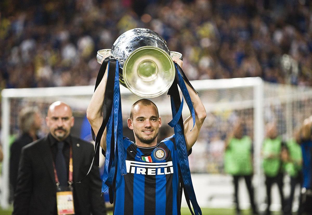 Wesley Sneijder tuvo una gran temporada en 2010 ganando el triplete con el Inter de Milán y llegando a la final del Mundial de Sudáfrica.