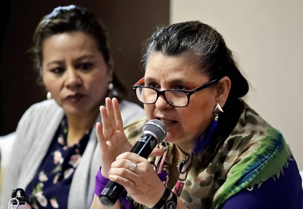 La directora del Centro de Estudios de la Mujer, Suyapa Martínez, en una fotografía de archivo.