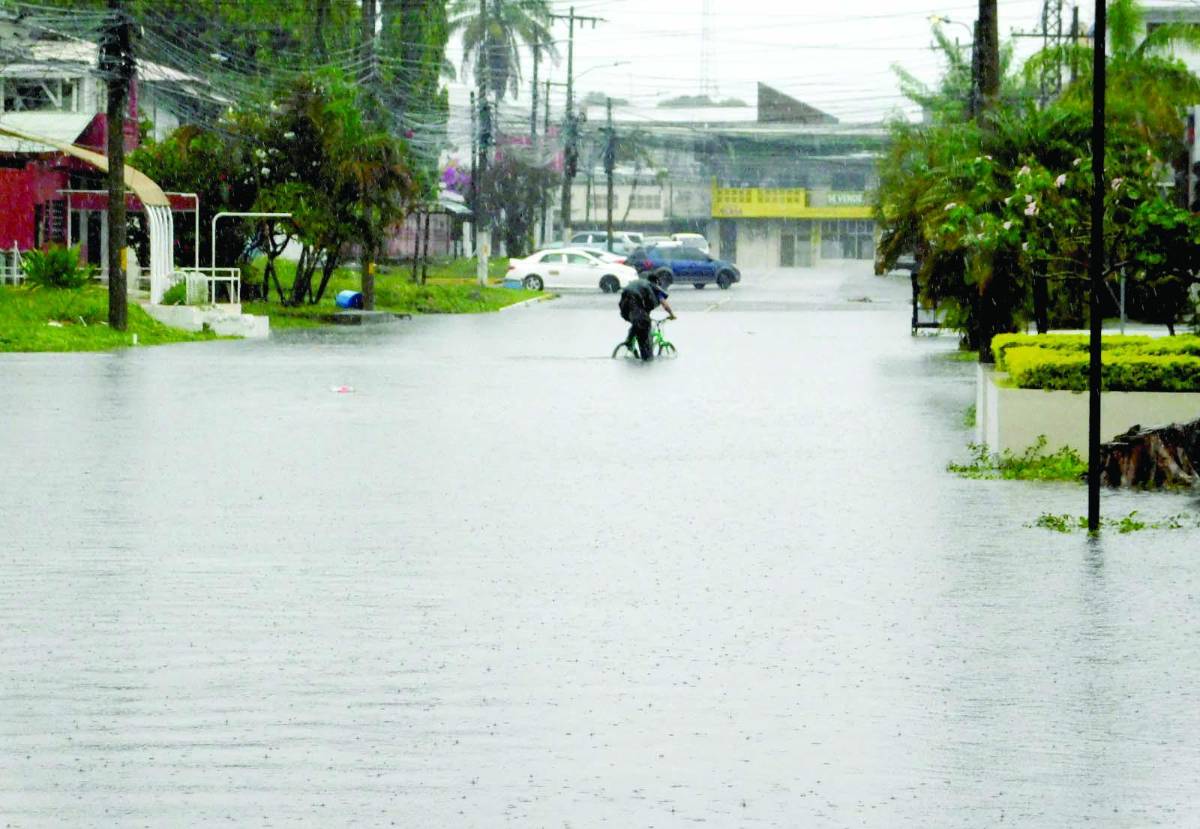 Lluvias seguirán hasta el fin de semana en Honduras