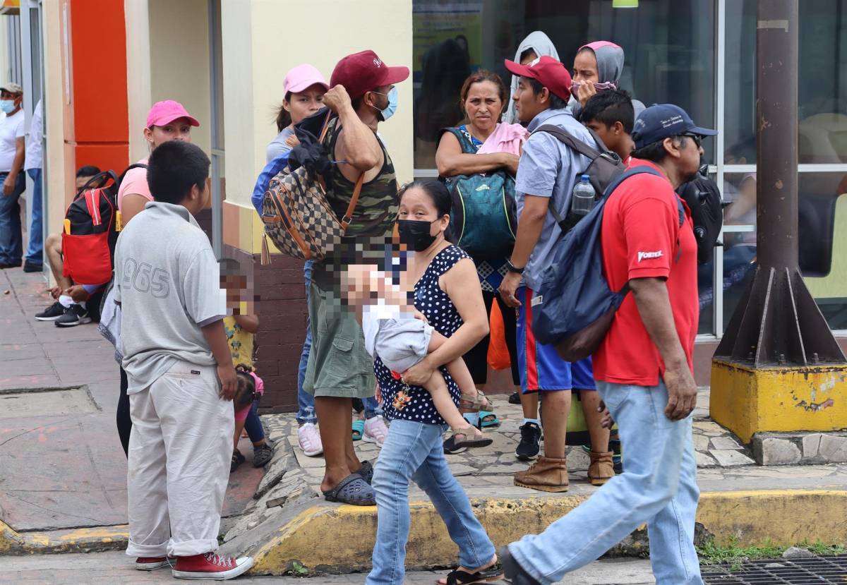 Nueva caravana migrante intentará salir de Tapachula hacia Estados Unidos