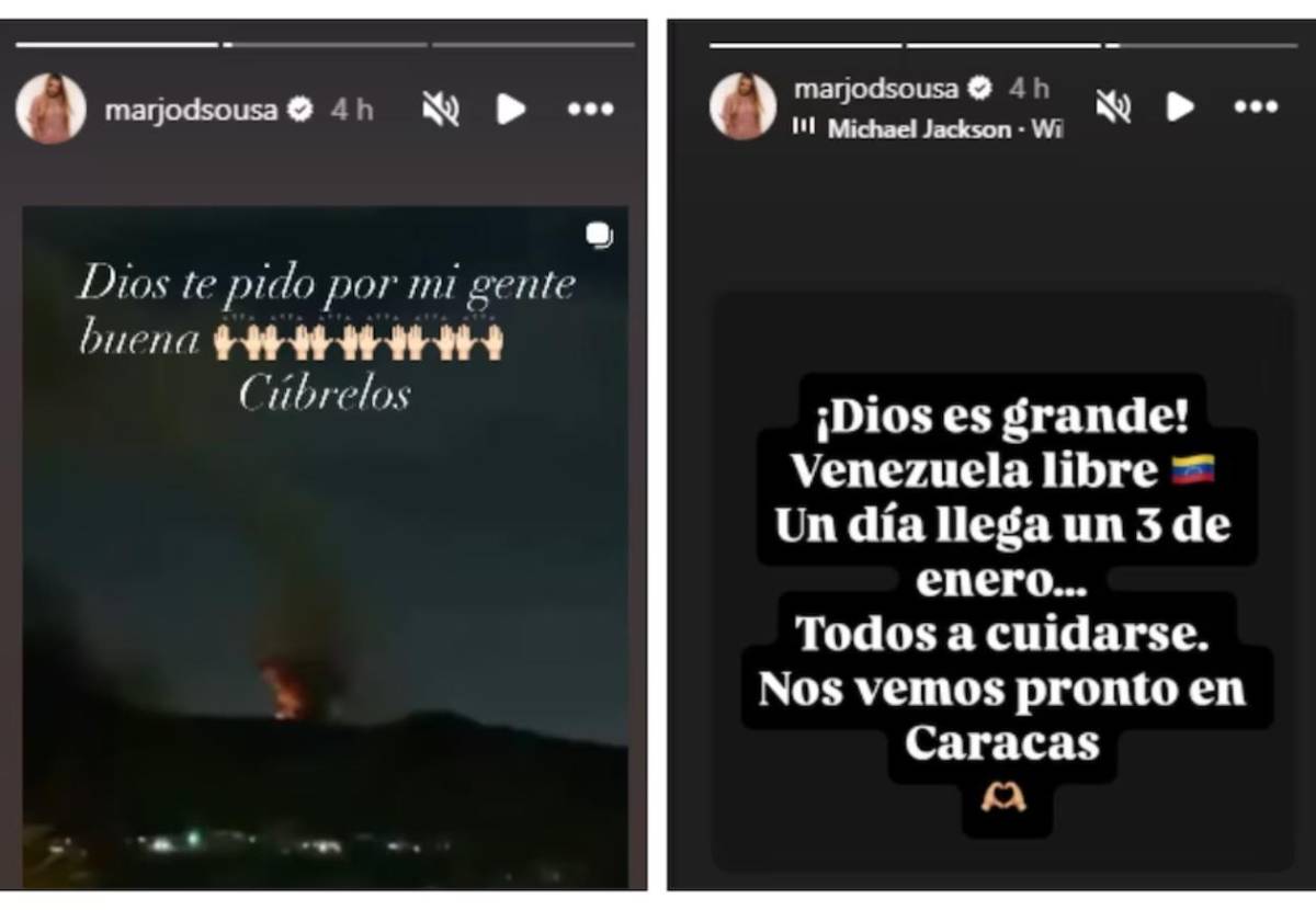 Famosos venezolanos celebran la captura de Maduro