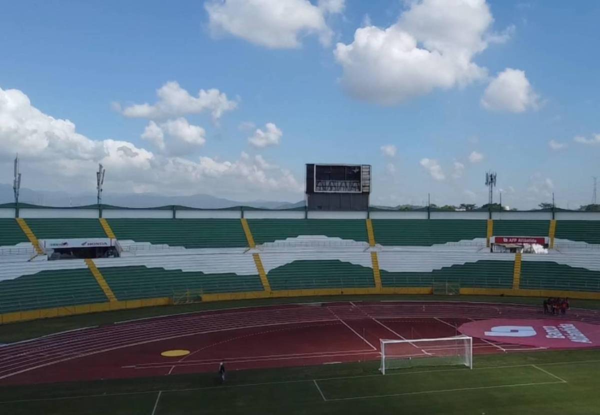 Sorpresa con la pantalla: Así quedó el Olímpico para el Olimpia - Inter Miami de Messi