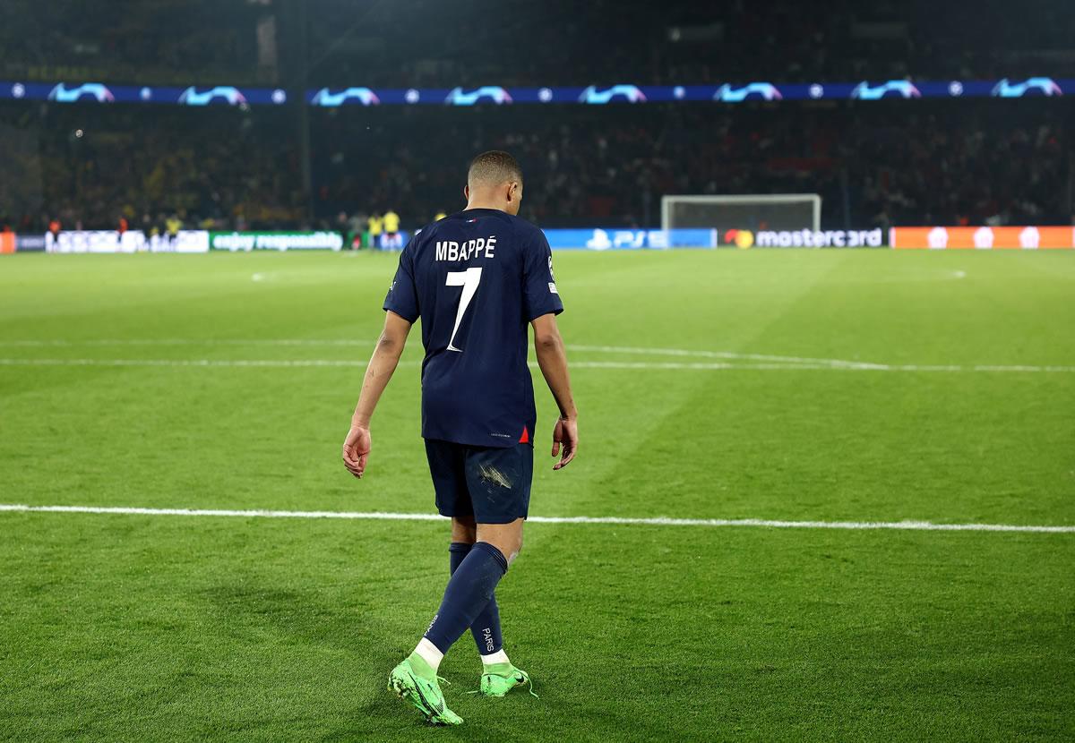 Kylian Mbappé fue el más señalado por la prensa francesa tras la debacle del PSG en semifinales de la Champions League.