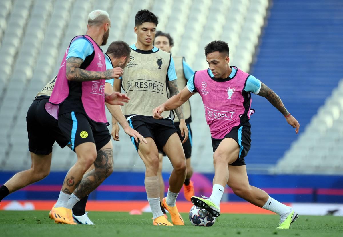 Lautaro Martínez se ha preparado de la mejor manera para encarar el decisivo partido.