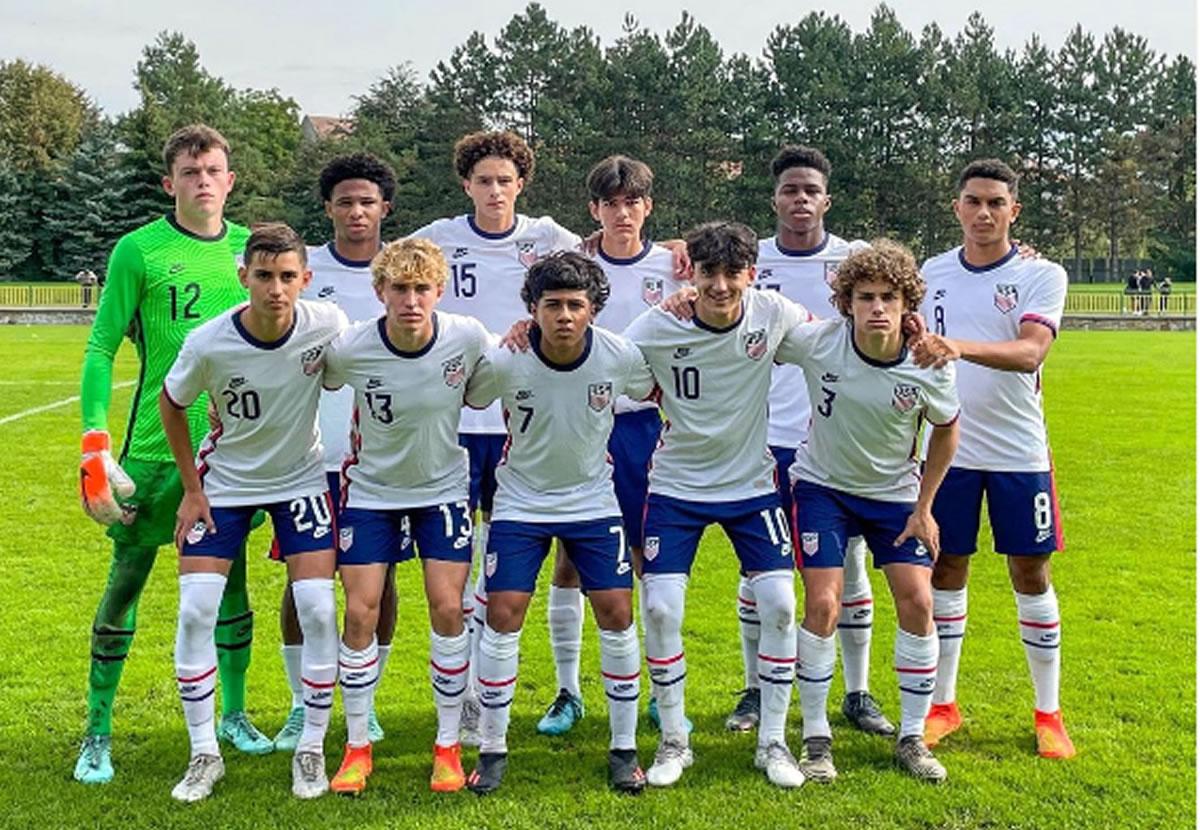 Keyrol Figueroa en el 11 titular de la Sub-17 de Estados Unidos.