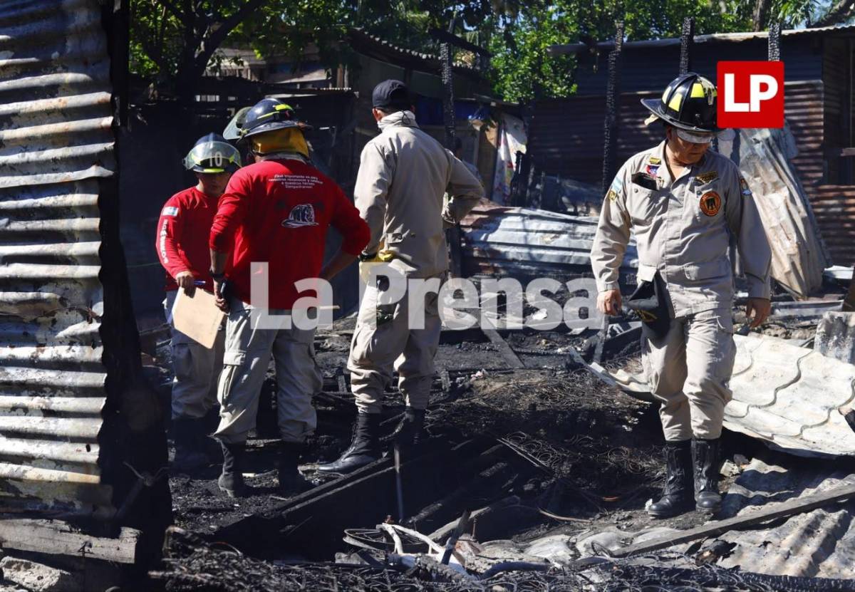 Así se habría originado el incendio en el que murieron cinco hermanos y una bebé en San Pedro Sula