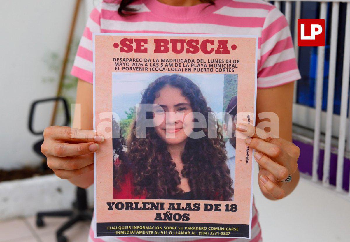 Autopsia confirma que cuerpo hallado en Puerto Cortés es de Yorleni Alas