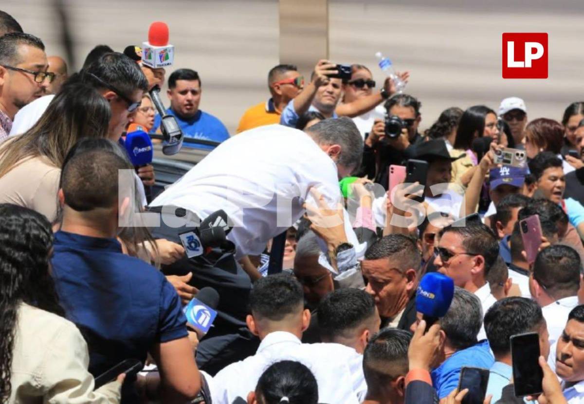 Estas son las prohibiciones que el juez impuso al expresidente Juan Orlando Hernández