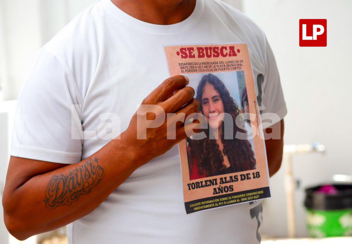 Autopsia confirma que cuerpo hallado en Puerto Cortés es de Yorleni Alas