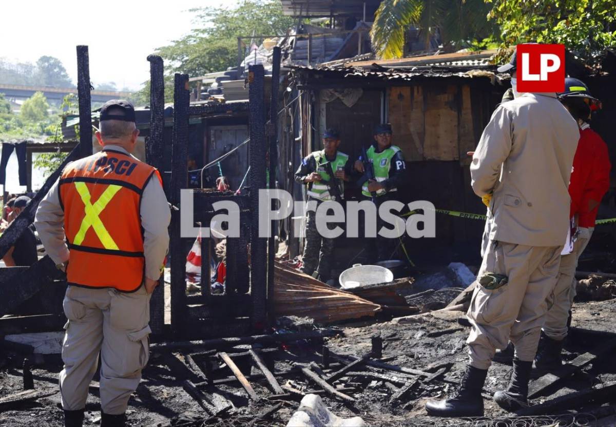 Así se habría originado el incendio en el que murieron cinco hermanos y una bebé en San Pedro Sula