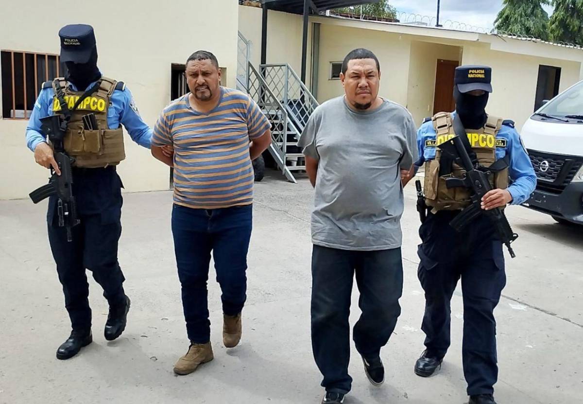 Capturan a Ricky y Robokop con droga valorada en 150,000 lempiras