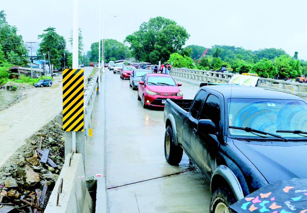 El puente cuesta unos 80 millones de lempiras.