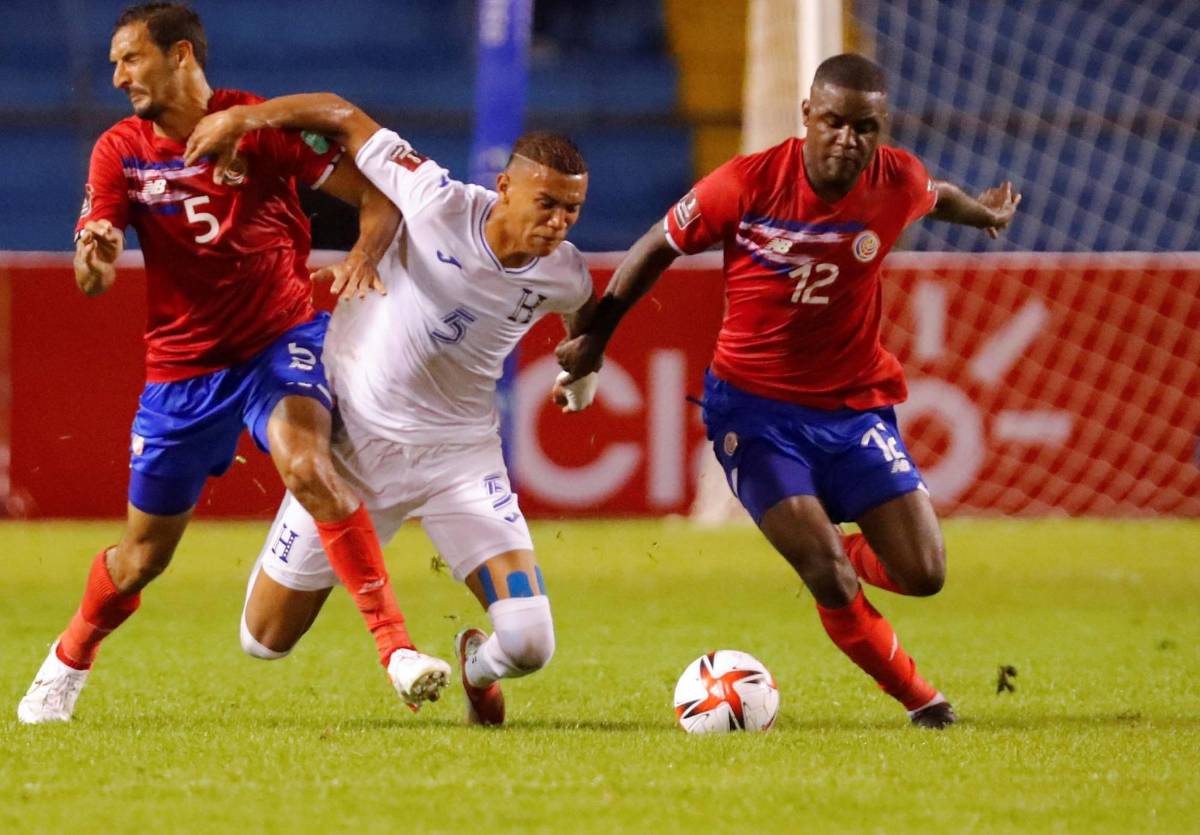 Kervin Arriaga fue observado por el Minnesota United durante el Honduras vs Costa Rica.