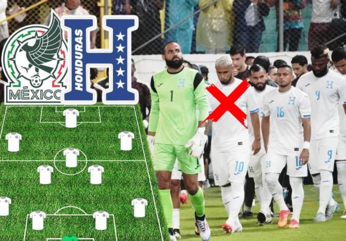 Copa Oro: Honduras con dos posibles cambios para derrumbar al gigante México