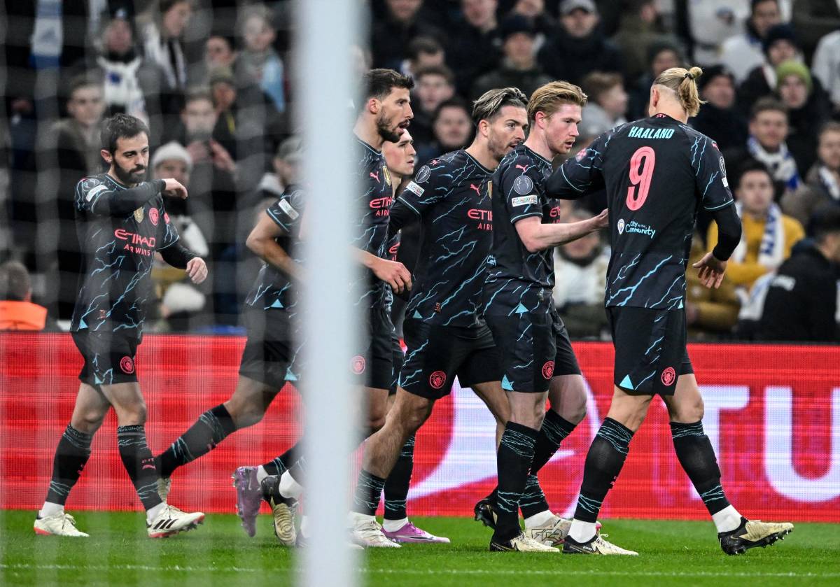 Kevin De Bruyne abrió el marcador para el Manchester City ante el Leipzig en la Champions League.