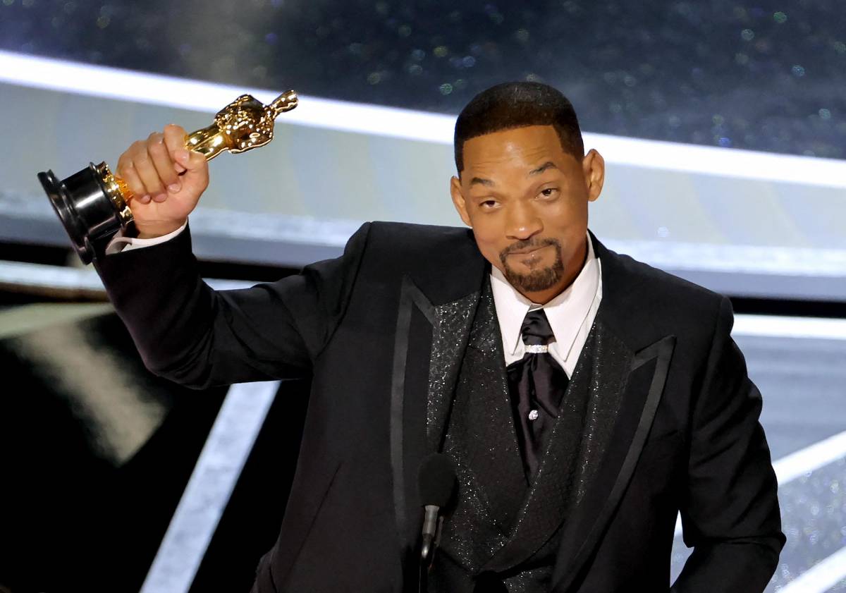 Will Smith, ganador del premio a mejor actor.
