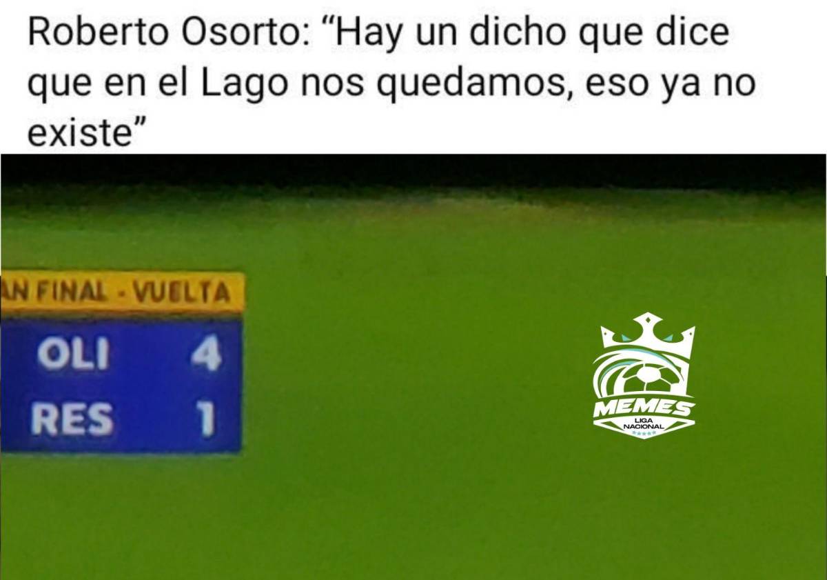 Memes se burlan de Real España tras goleada del Olimpia en la final