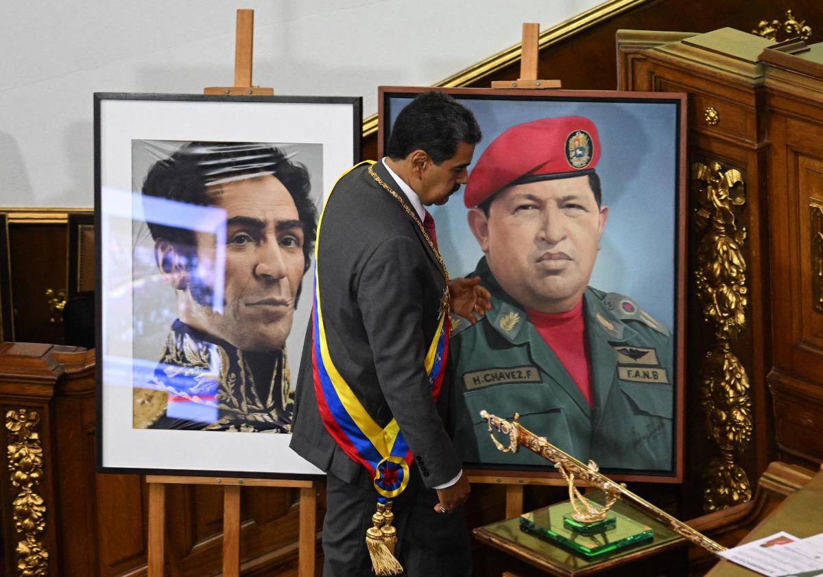 Maduro fue elegido por Chávez como su sucesor.