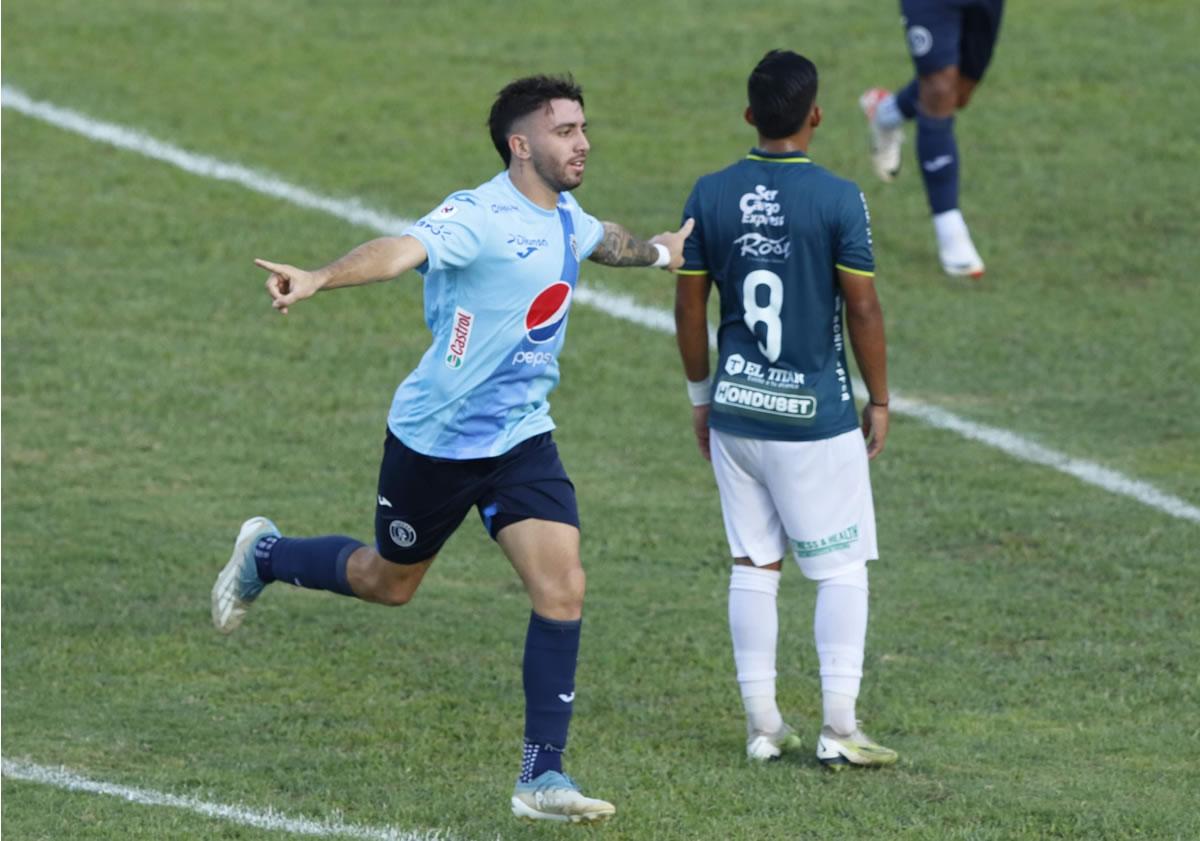 Auzmendi llegó a seis goles en el Torneo Apertura 2023.