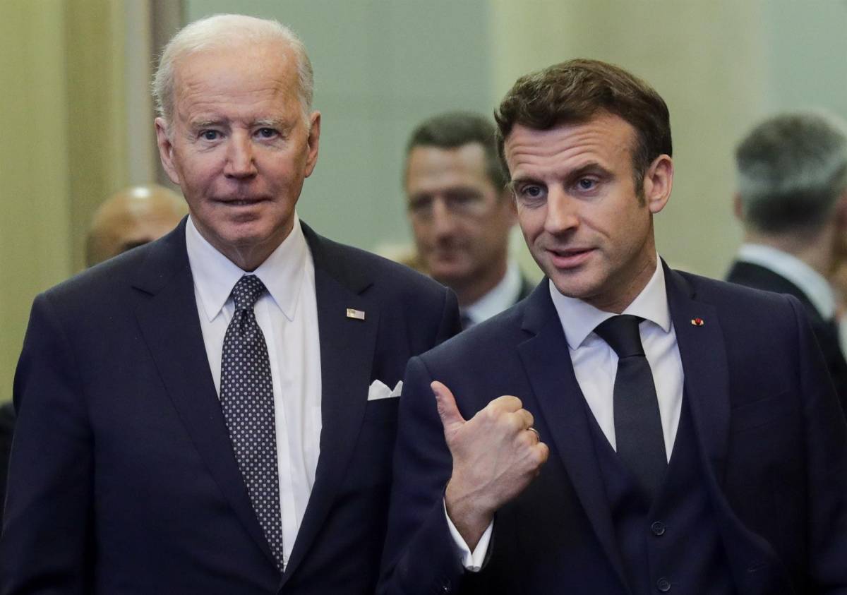 Biden, Macron, Johnson y Scholz refrendan en una llamada su apoyo a Ucrania