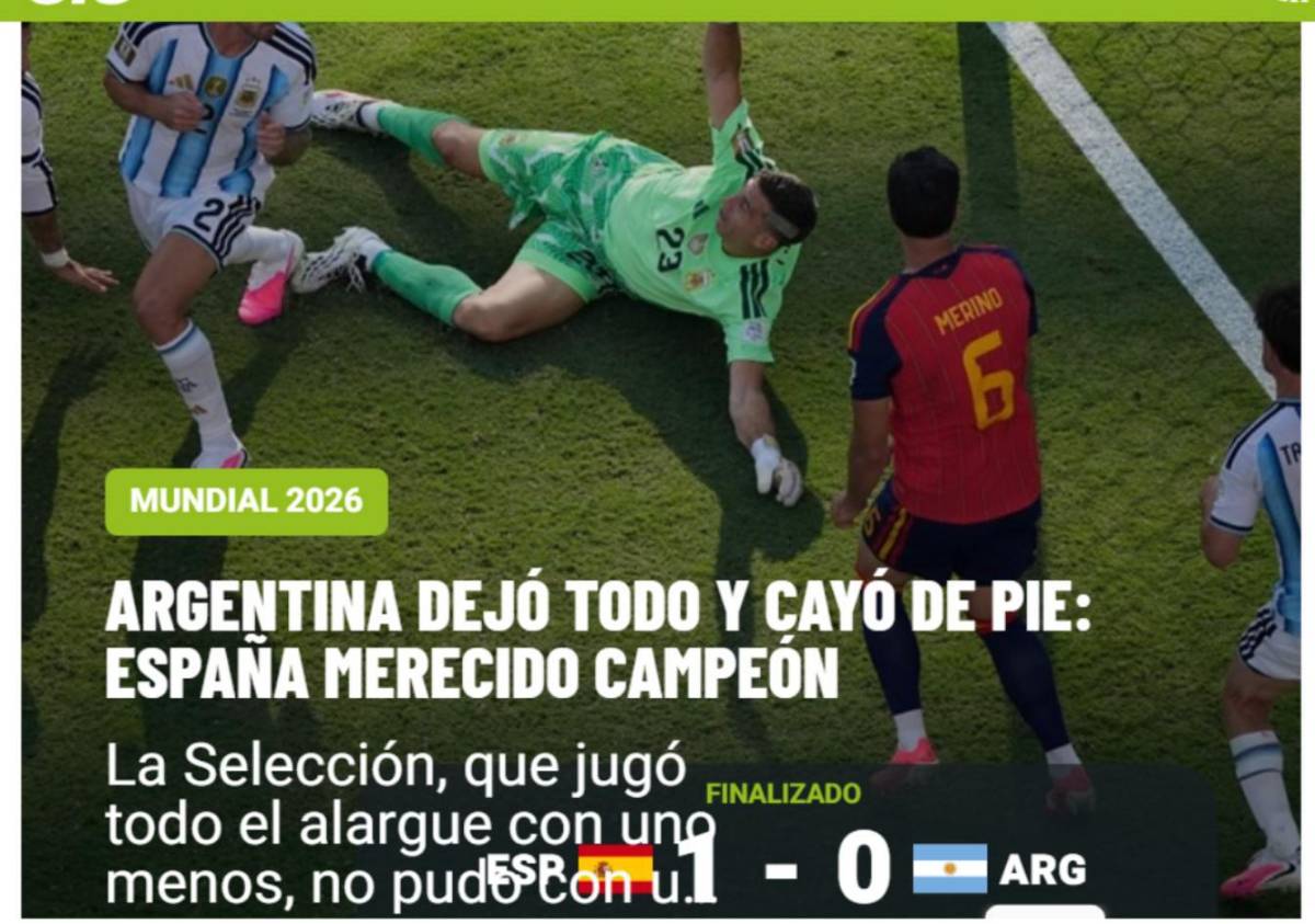España celebra, maldición de Messi y lo señalan, lo que dicen en Argentina tras perder la final
