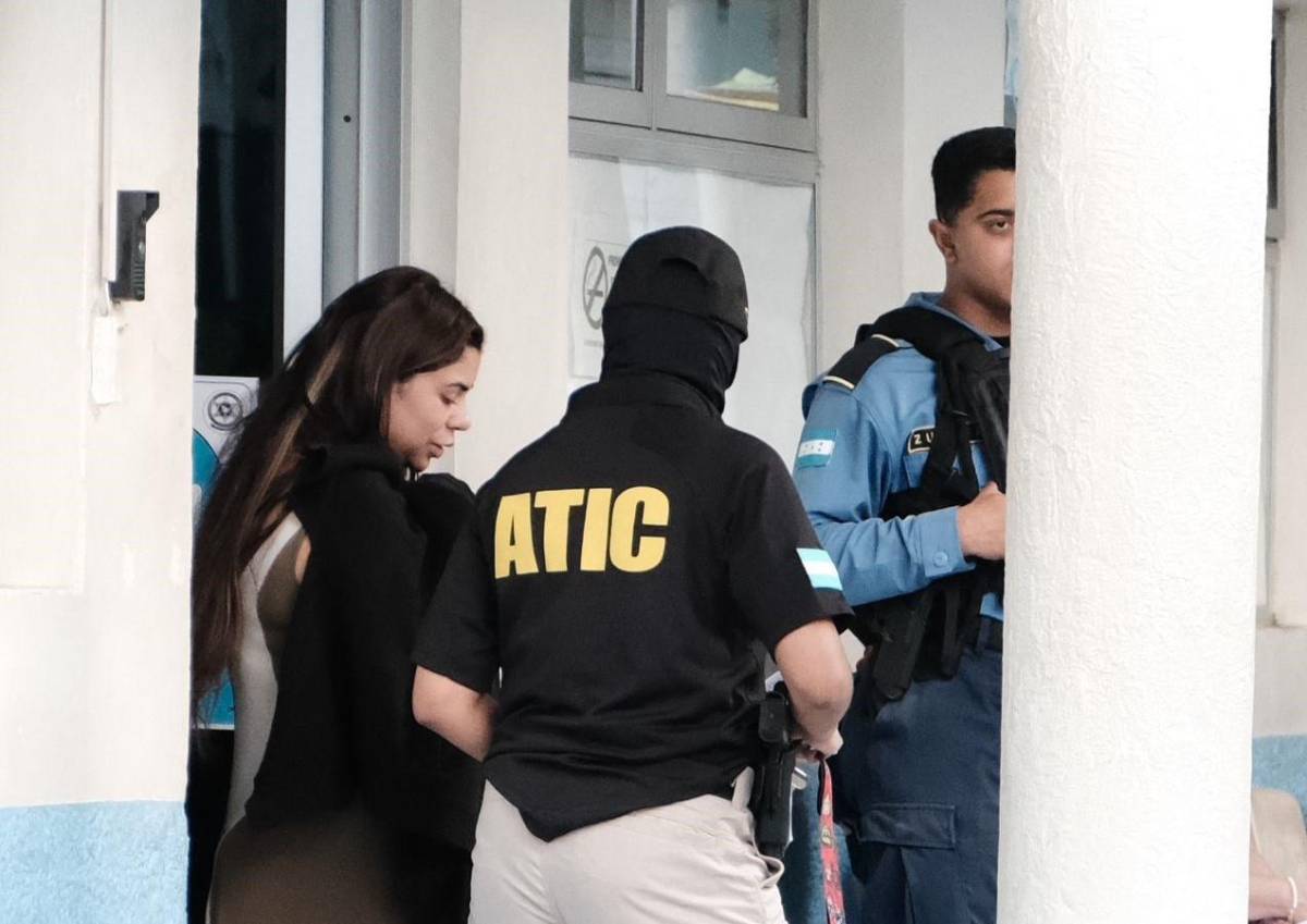 La fiscal Sofía Medina fue capturada el miércoles en su residencia en San Pedro Sula (Honduras).