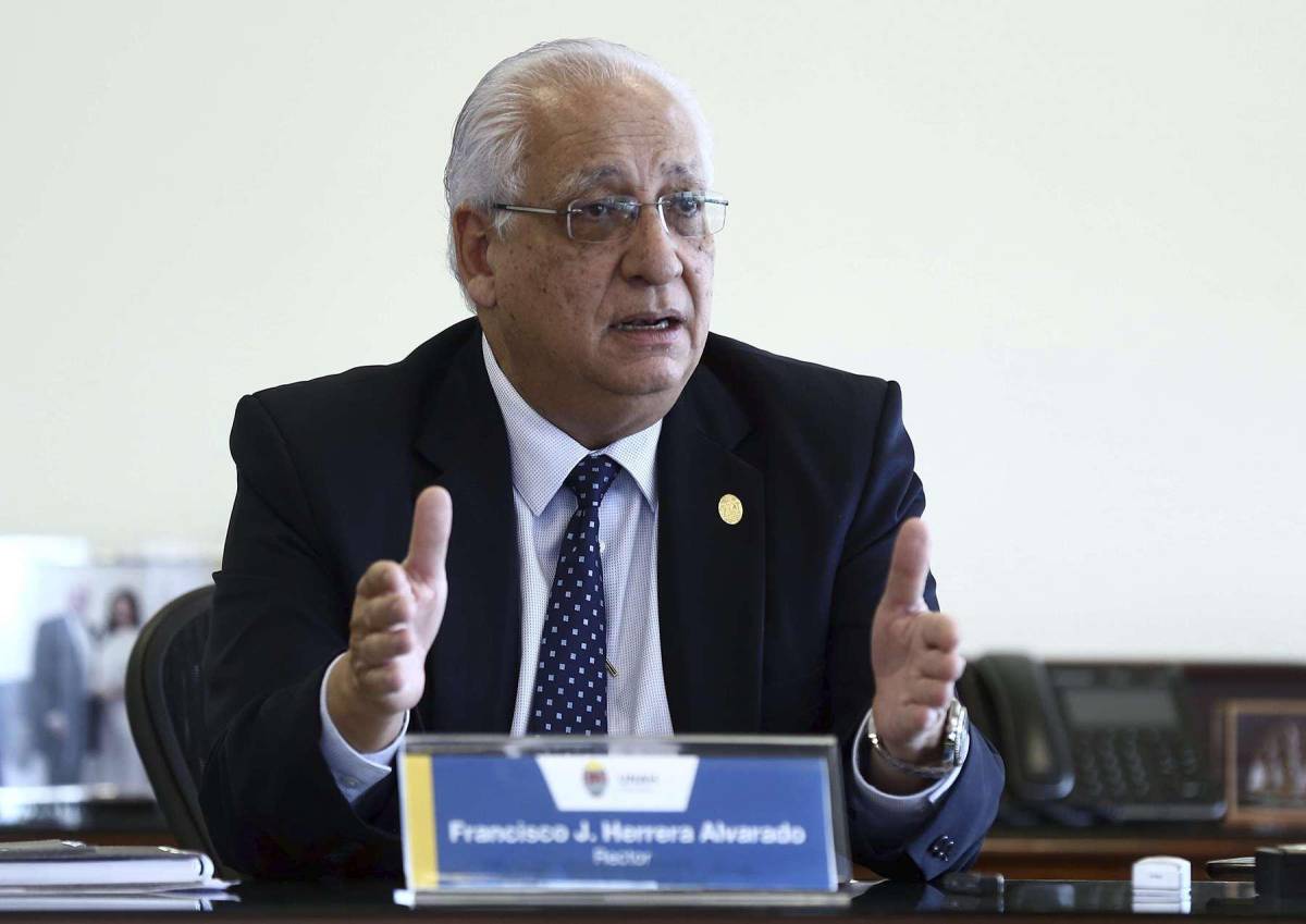 Rector Francisco Herrera: Toma de Unah es de “tinte político”