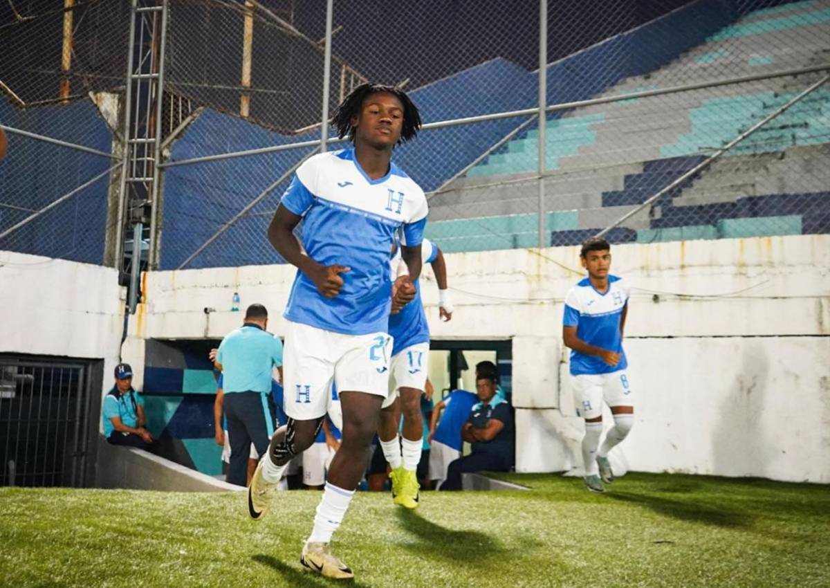 El único hondureño en el 11 ideal del Premundial Sub-17 de la Concacaf