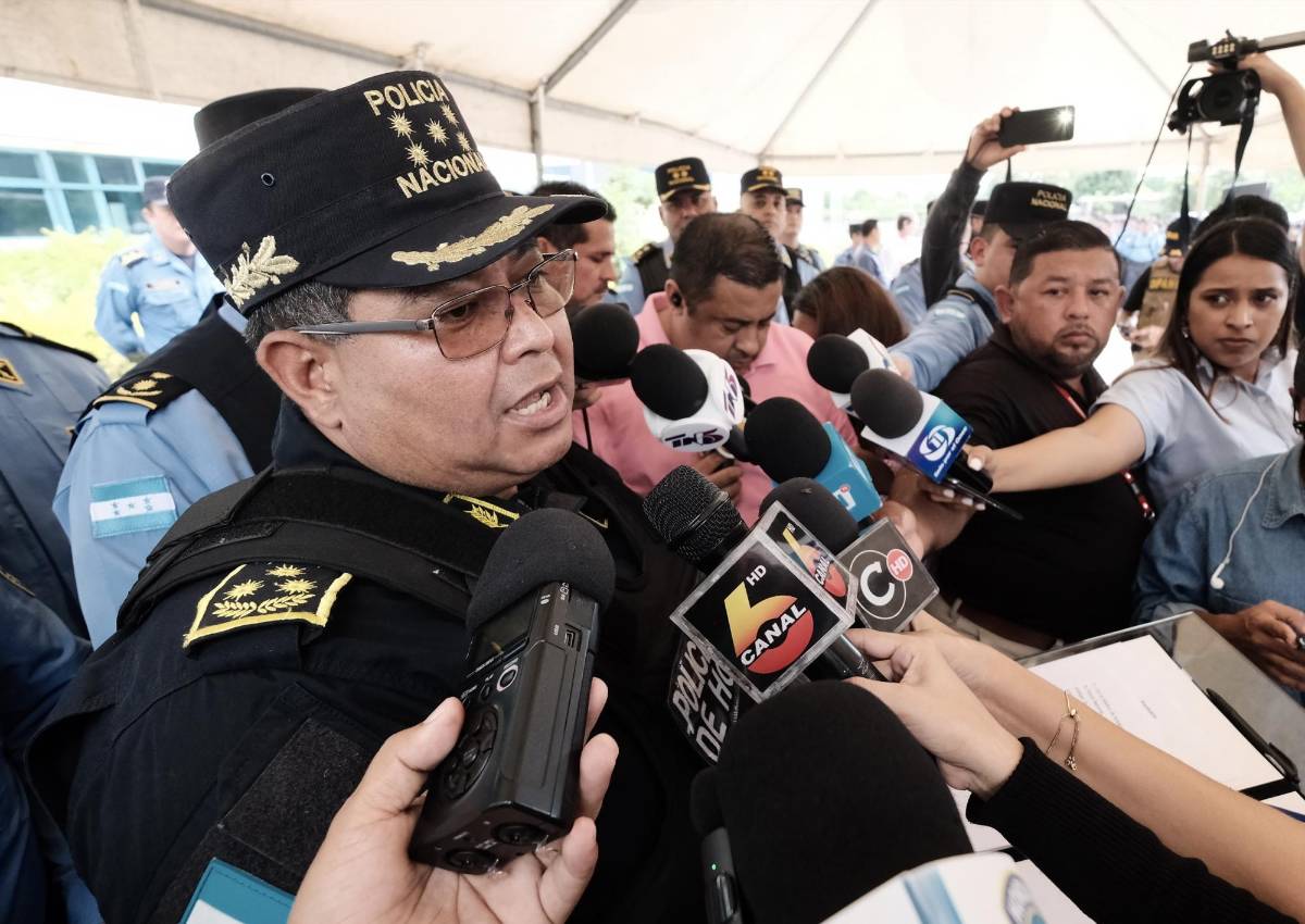 Juan Aguilar Godoy, director de la Policía.