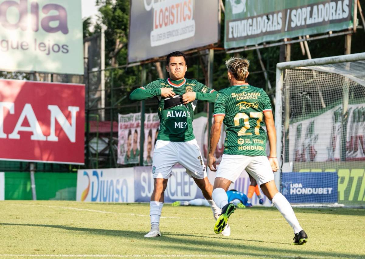 Marathón celebra vs UPNFM, dos expulsados, festejo a lo 'Balotelli' y chicas
