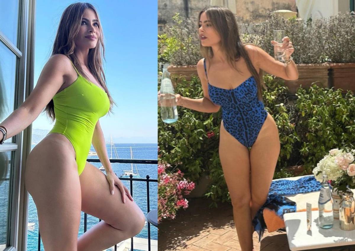 Sofía Vergara no permite que su separación afecte sus vacaciones en Italia