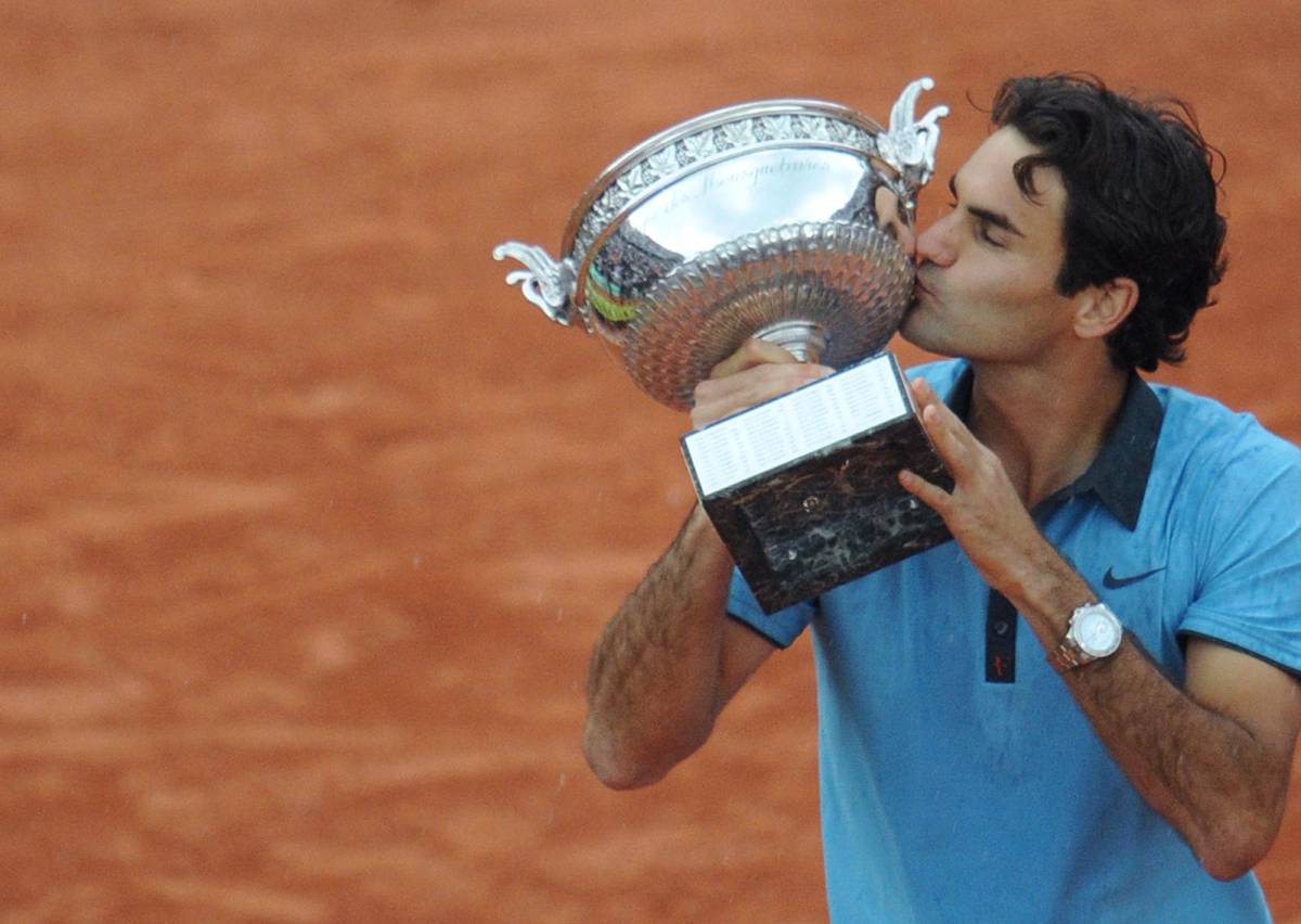 Roger Federer fue ganador de 20 títulos de Grand Slam y ocho títulos de Wimbledon.