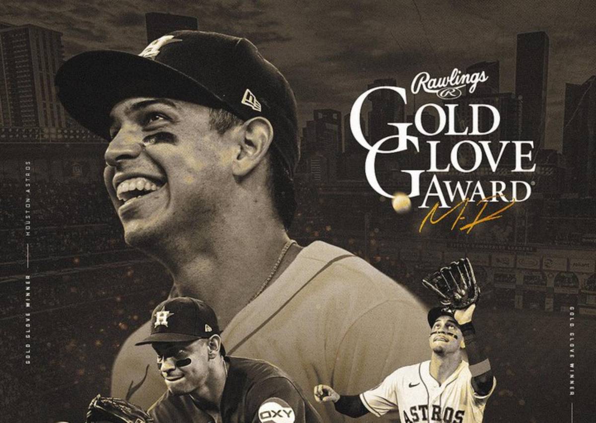 Mauricio Dubón obtuvo el Guante de Oro.